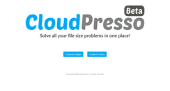 Desktop Screenshot of cloudpresso.com